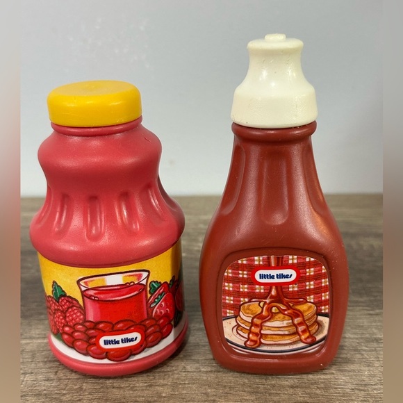 ❄️ Little tikes FIT & FUN Breakfast WAFFLES & SYRUP Play Food 90’s - Picture 2 of 4